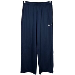Nike Dri Fit Navy Blue Athletic Track Pants Kids Size Large 14/16